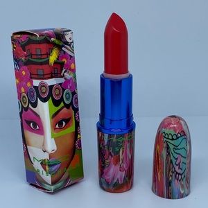 NIB LE MAC Chris Chang Vermillion Vee Lipstick